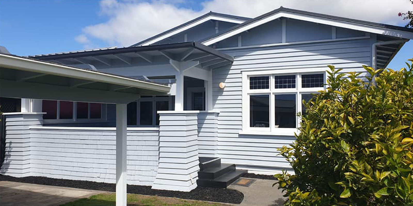 colourcraft grey house renovation before