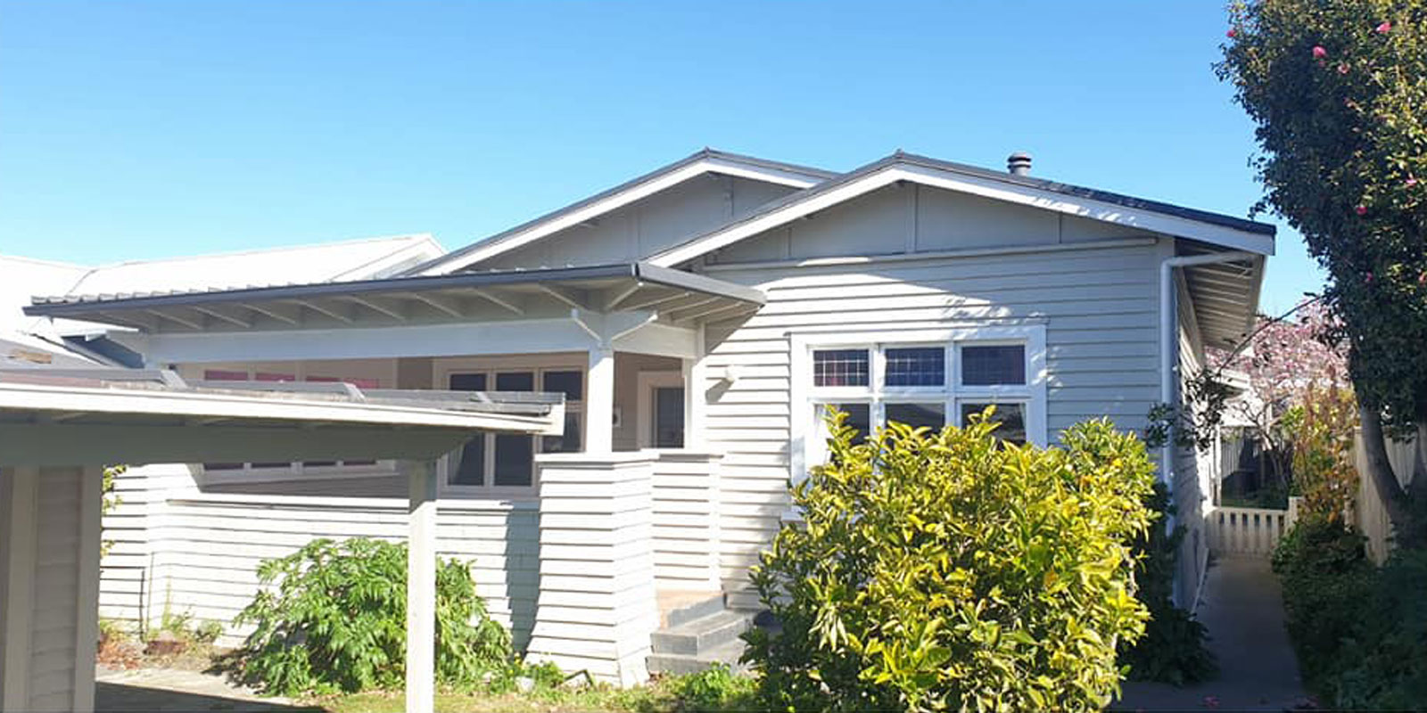 colourcraft grey house renovation before